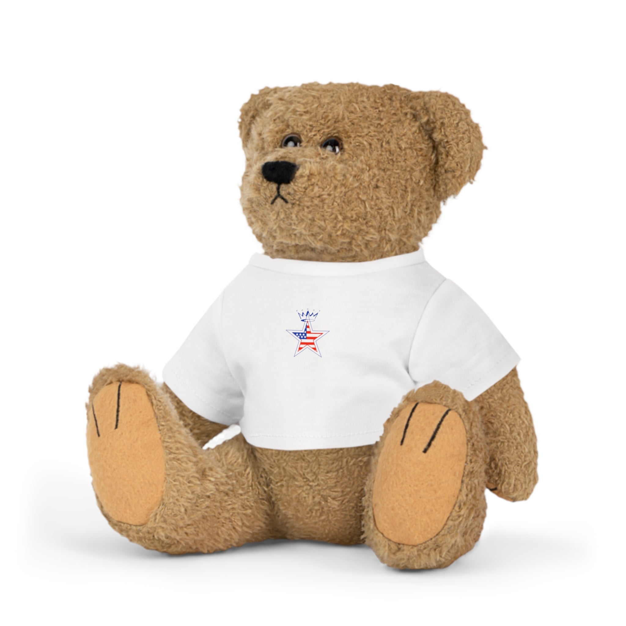 Military Star Plush Teddy Bear