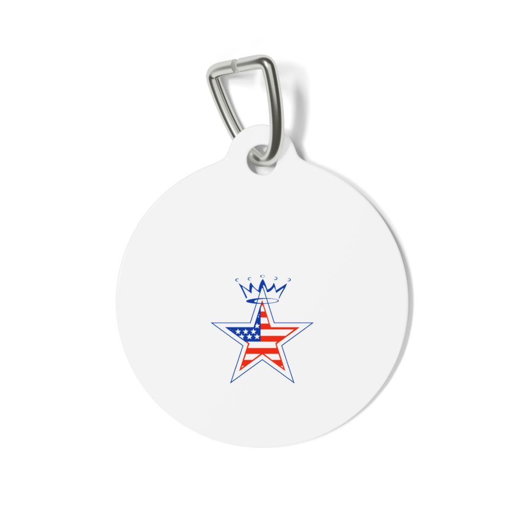 Military Star Pet Tag-Personalizable