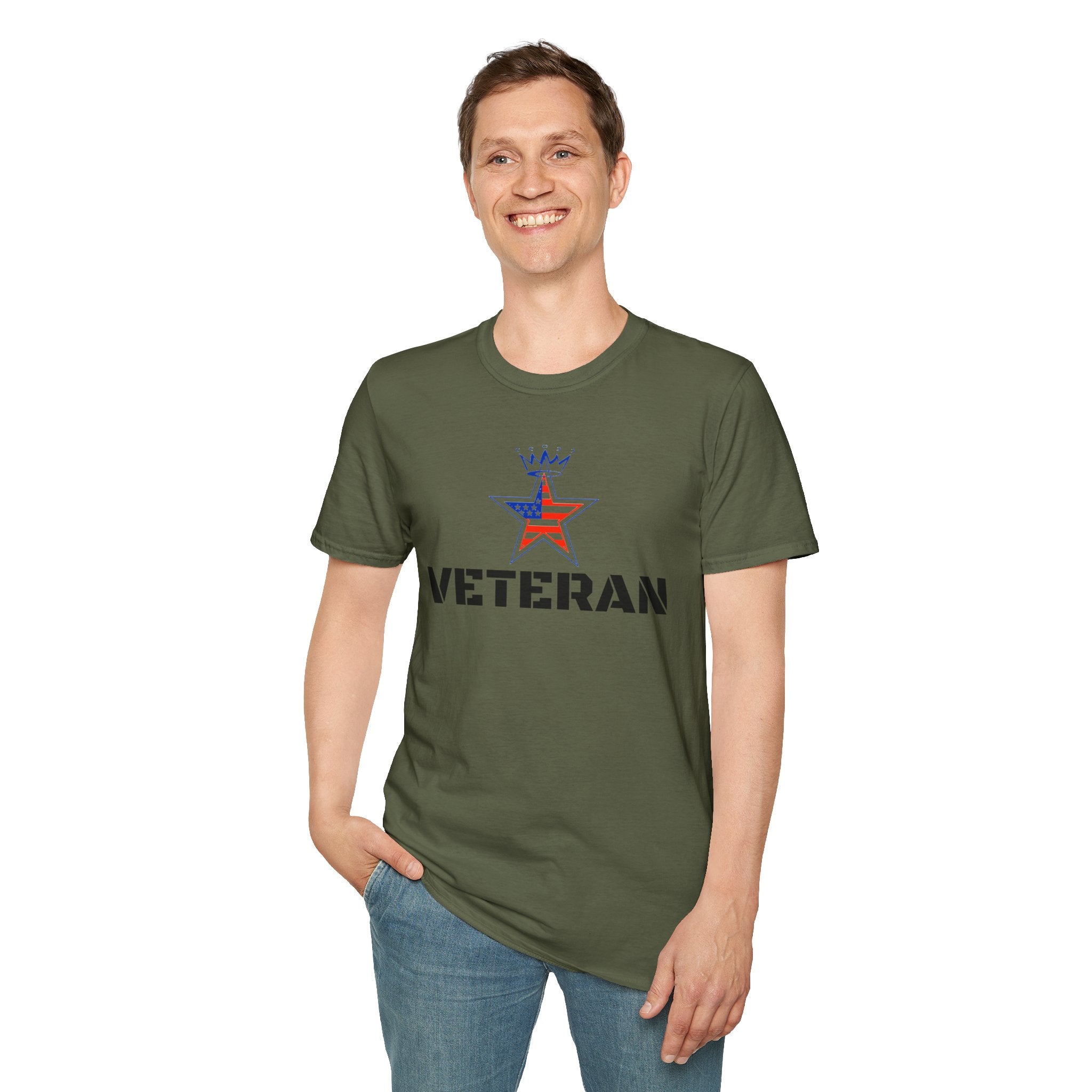 Military Star Logo — Veteran Tee