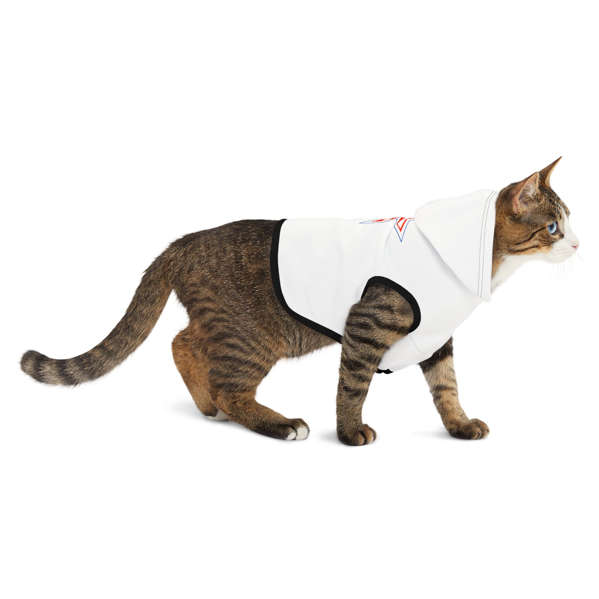 Military Star Logo Pet Hoodie — Dog & Cat Hoodie