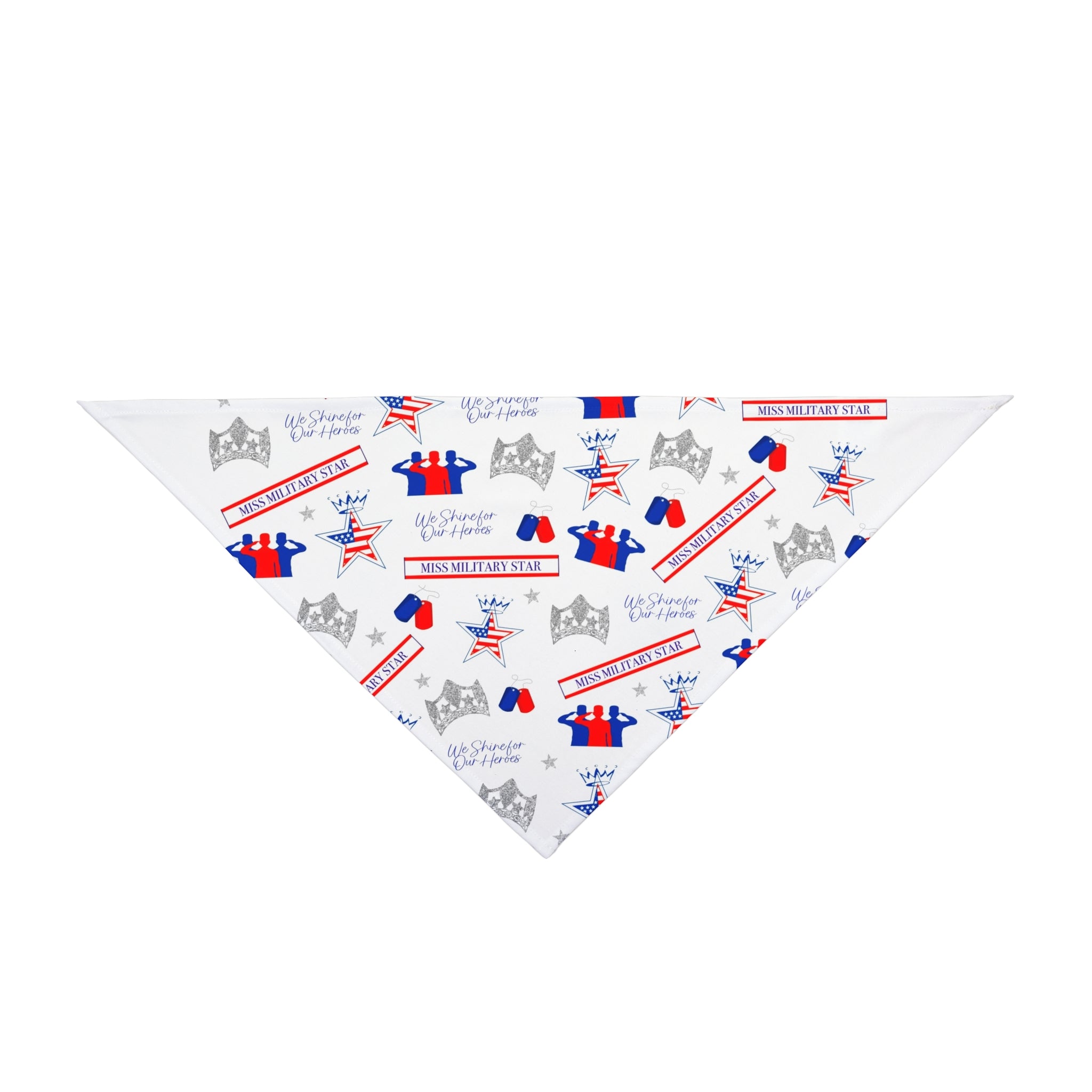 Military Star Pet Bandana