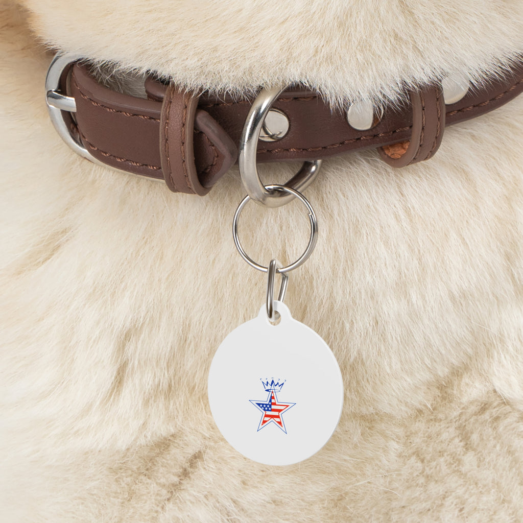 Military Star Pet Tag-Personalizable