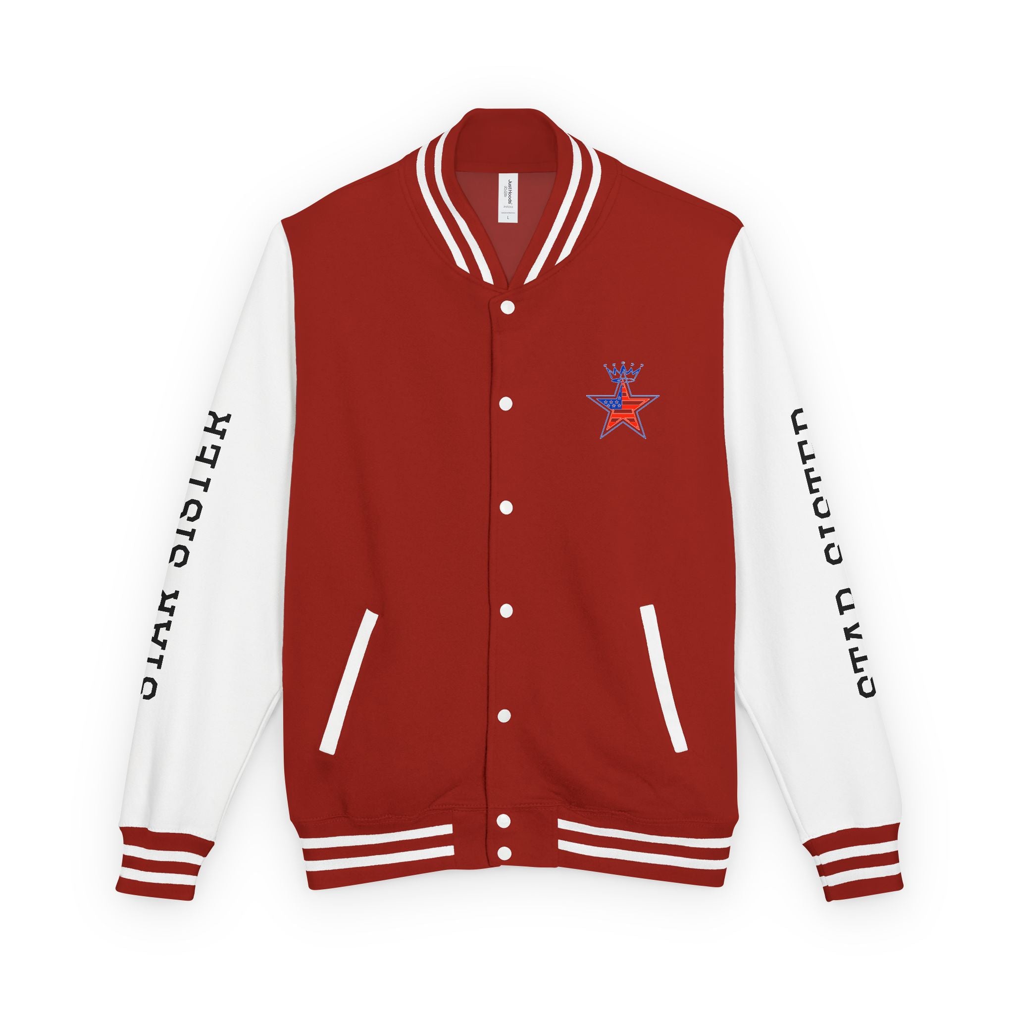 Military Star Unisex Heavyweight Letterman Jacket
