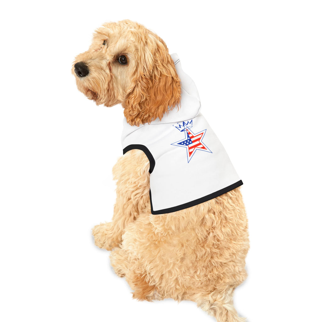 Military Star Logo Pet Hoodie — Dog & Cat Hoodie