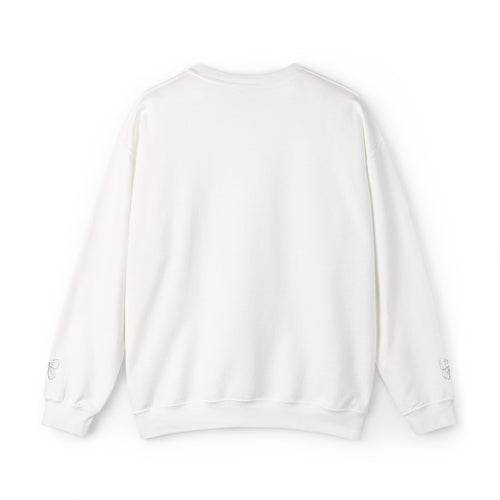 Bow Detail Embroidered Crewneck Sweatshirt