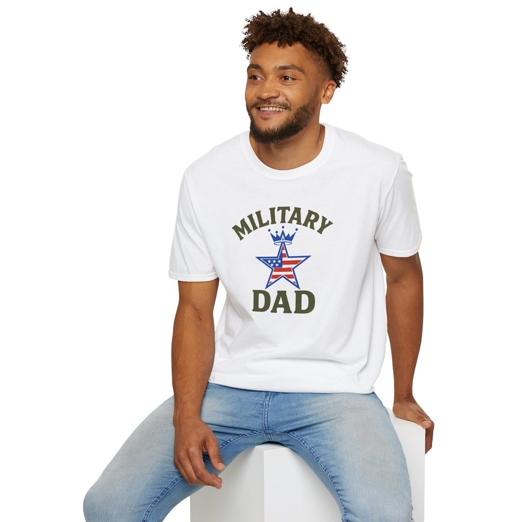 Military Dad T-Shirt, Unisex Tee