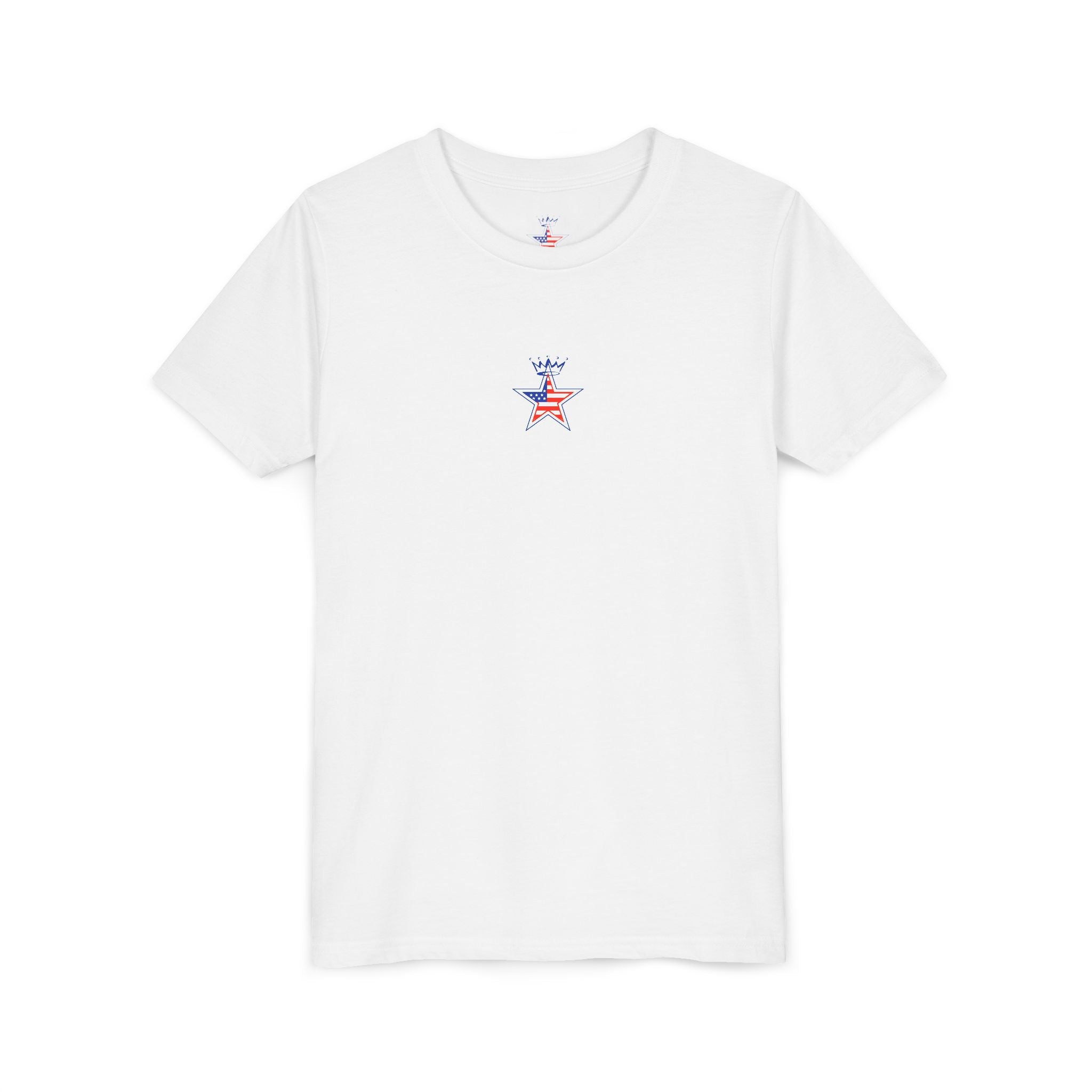 Miss Military Star 2026 Youth Tee — Crowned Across America Tour Kids T-Shirt
