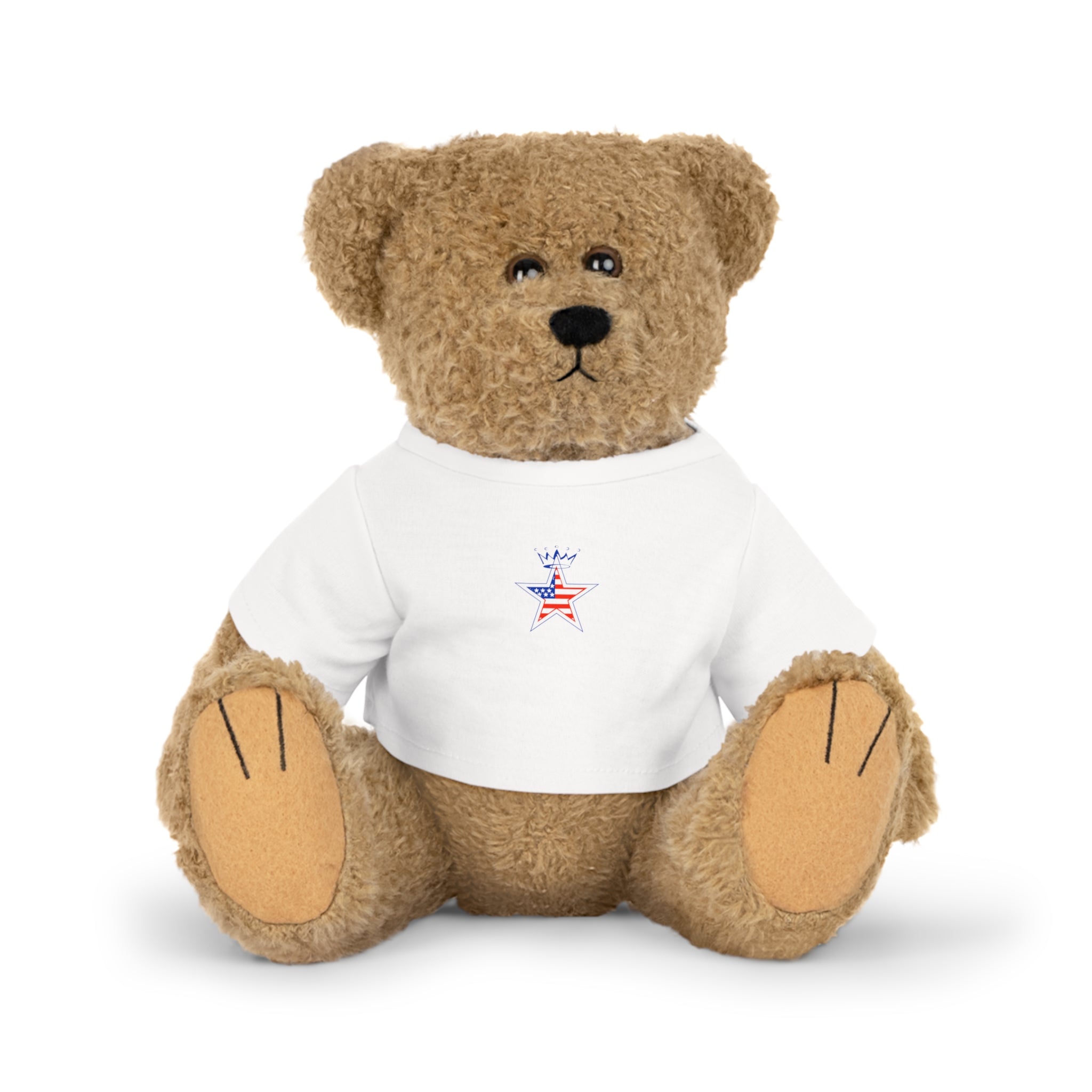 Military Star Plush Teddy Bear