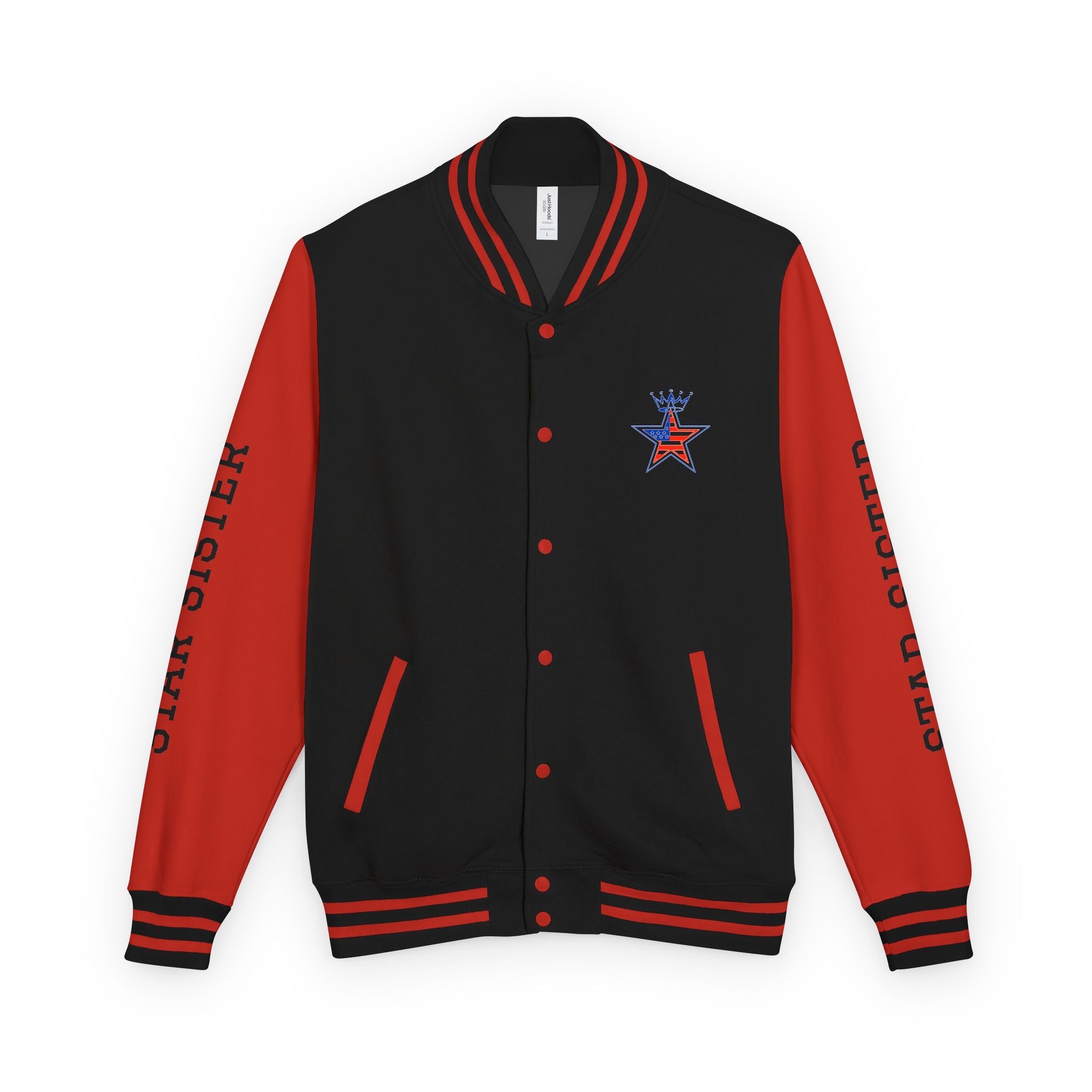 Military Star Unisex Heavyweight Letterman Jacket