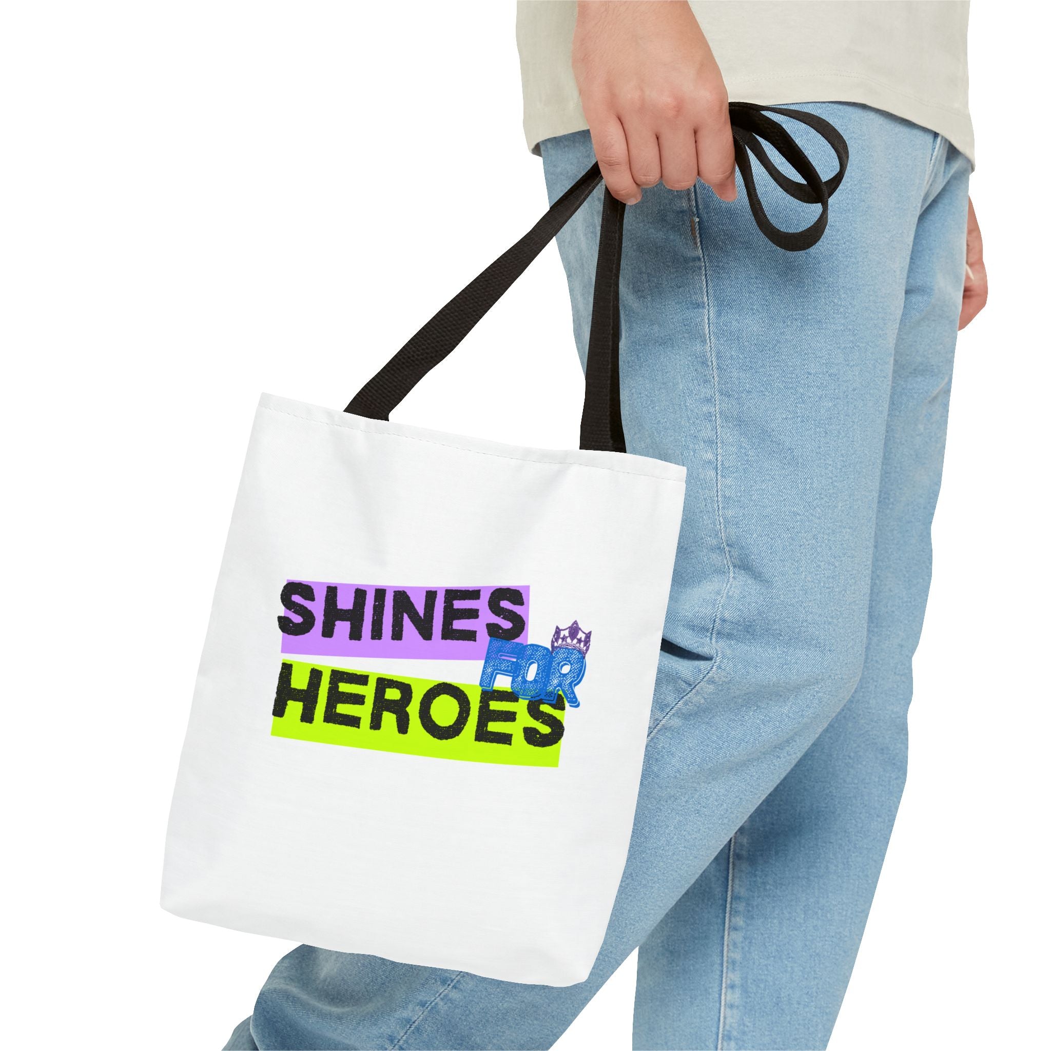 Shines For Heroes Bold Tote Bag
