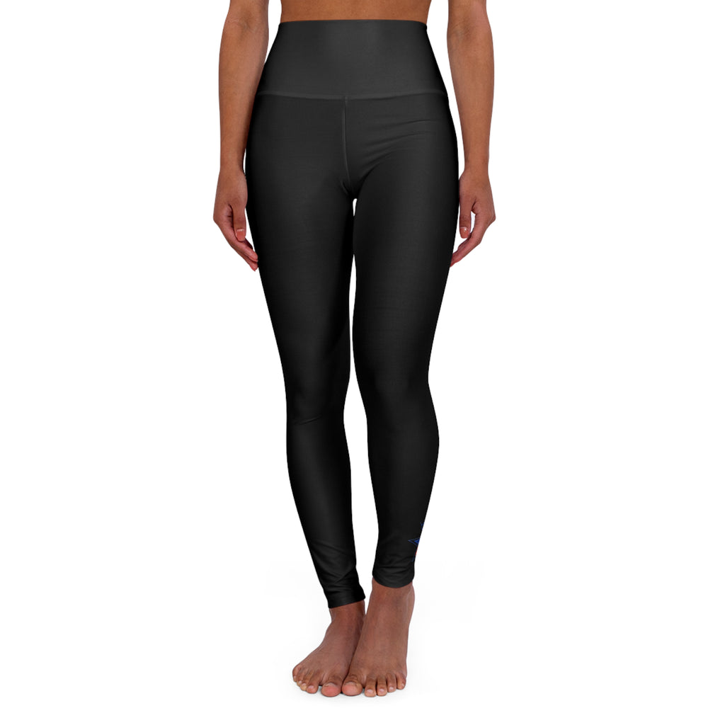 Military Star High-Waisted Yoga Leggings
