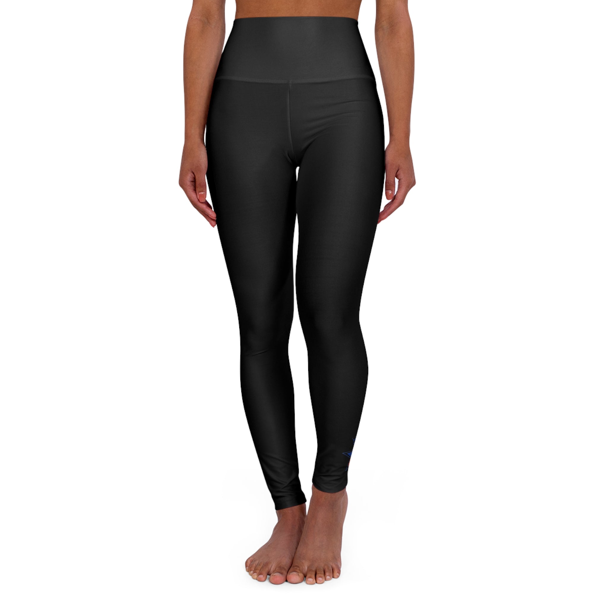 Military Star High-Waisted Yoga Leggings