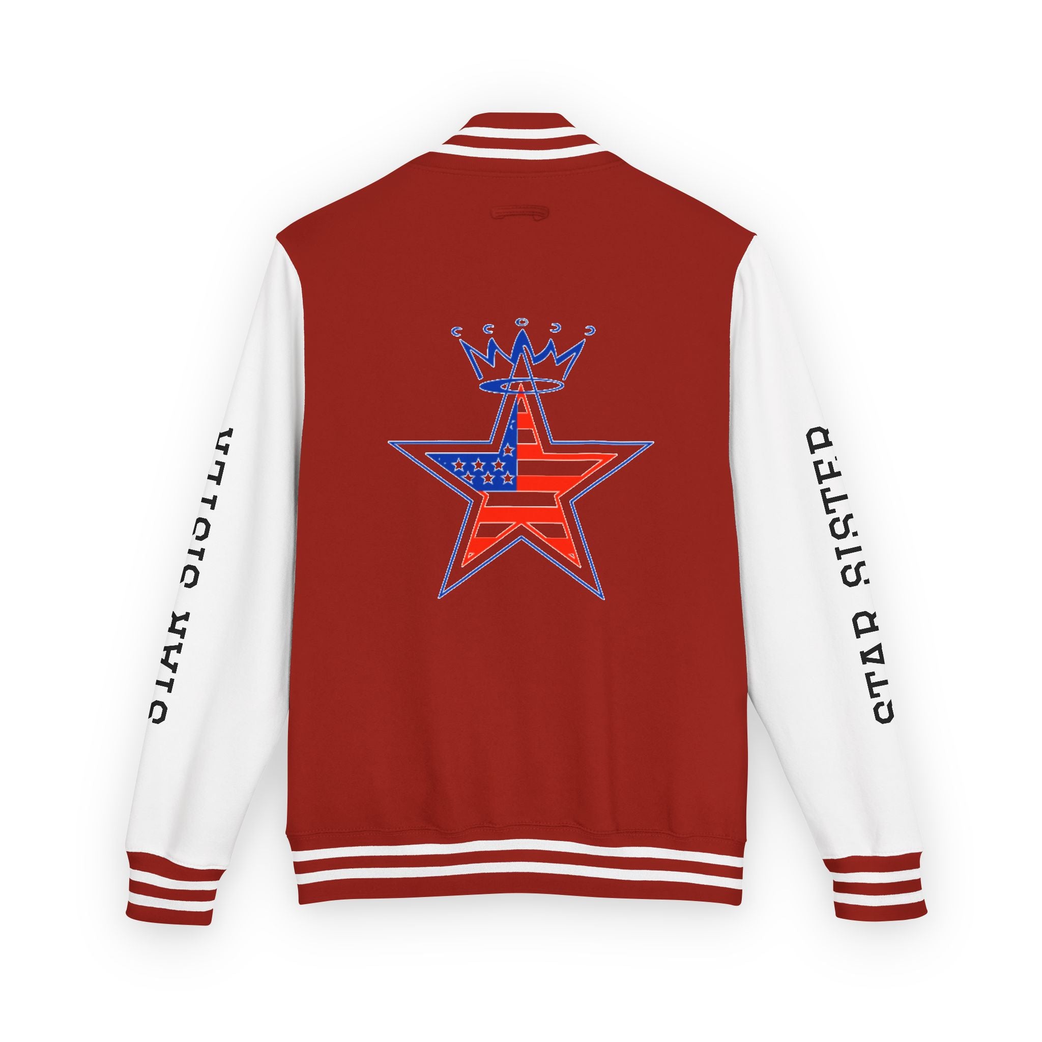 Military Star Unisex Heavyweight Letterman Jacket